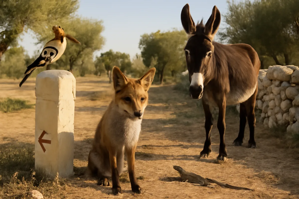 Quali animali puoi incontrare nei territori rurali del Salento? Le specie che rendono unico ogni soggiorno
