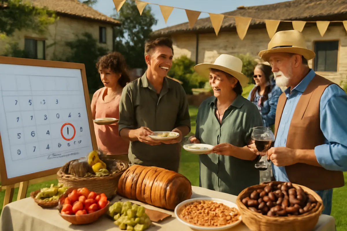 Quali sono le sagre tipiche ospitate dagli agriturismi? Le date che cambiano la tua esperienza culinaria