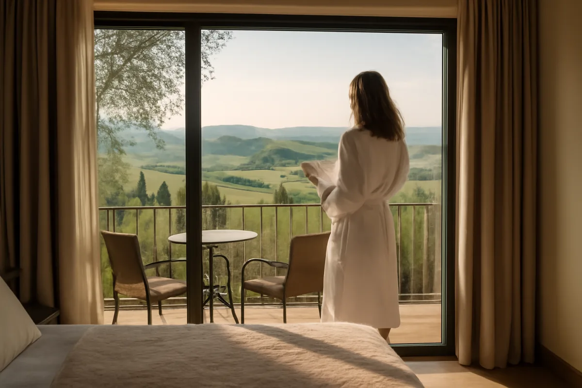 Suite e camere panoramiche tra ulivi e vigneti: come prenotare la vista migliore per la tua vacanza