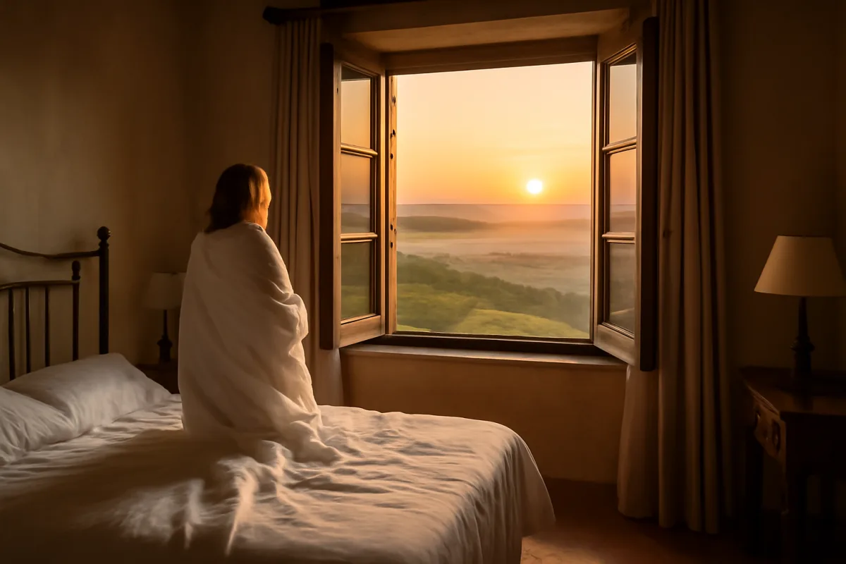Dove dormire in agriturismo con vista panoramica: scegli la stanza con l’alba più suggestiva