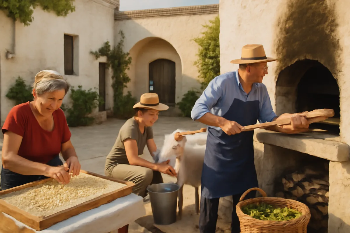 Cosa si fa davvero in una vera masseria salentina? Le attività tradizionali che puoi provare solo dal vivo