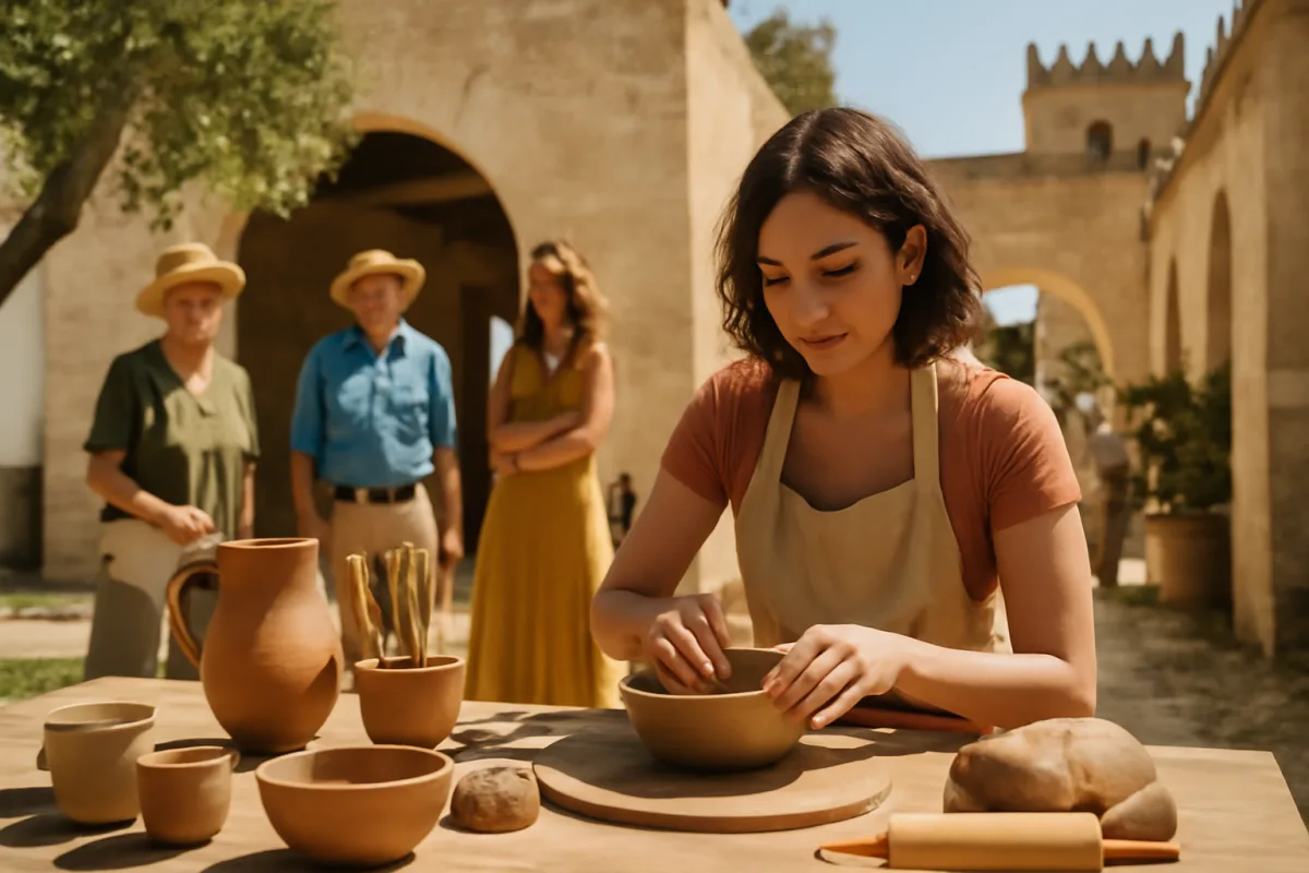 Posso frequentare corsi di artigianato durante gli eventi in masseria? Le occasioni da non perdere per mani creative
