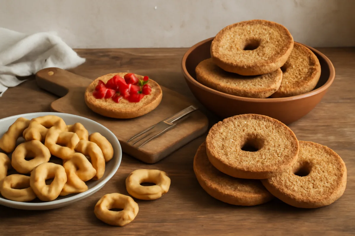 Taralli e friselle originali: differenze e preparazione secondo la tradizione locale