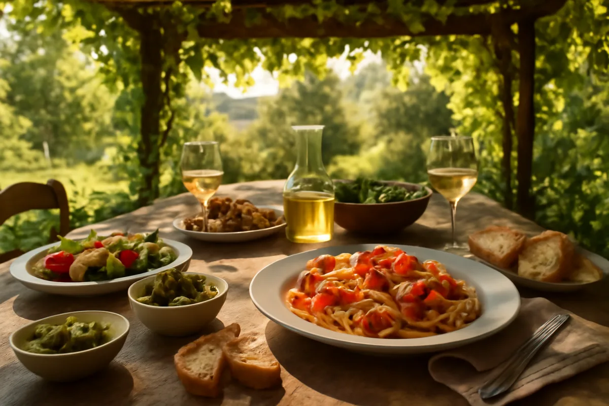 Esperienza pranzo sotto il pergolato: come lo scenario valorizza ogni sapore