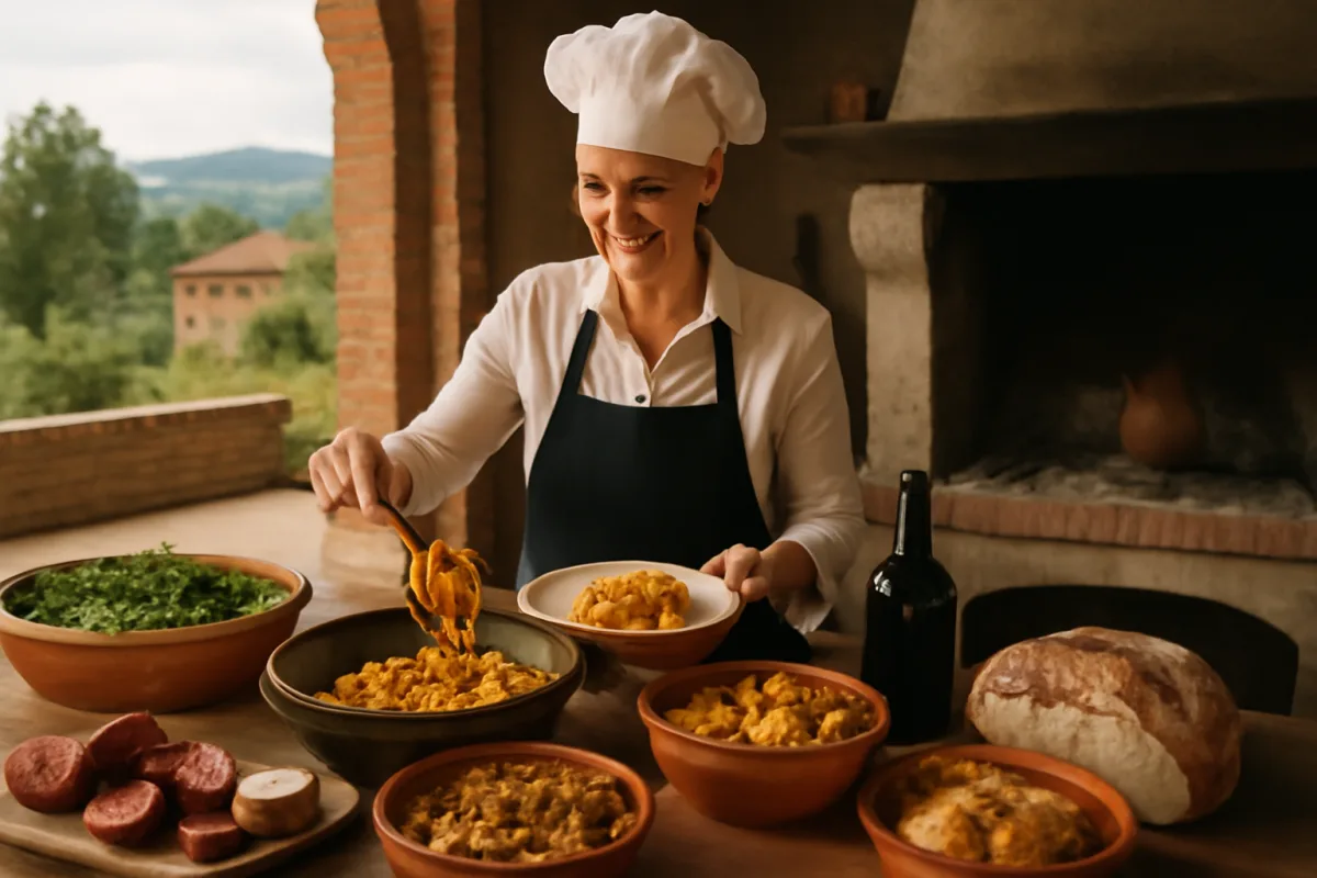 Cucinare in agriturismo con prodotti a km zero: i piatti tipici che puoi gustare solo sul posto